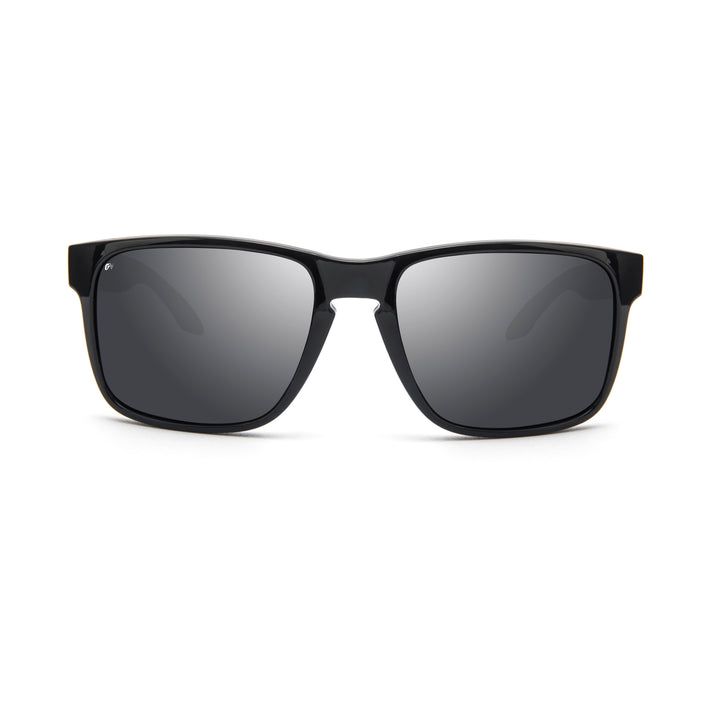 GEVVI APEX Glossy Black Polarized Sunglasses