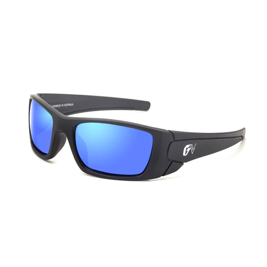 GEVVI FUELX Matt Black Polarized Sunglasses