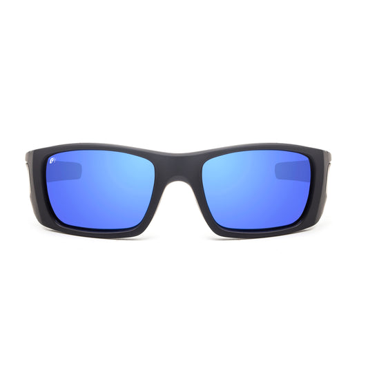 GEVVI FUELX Matt Black Polarized Sunglasses