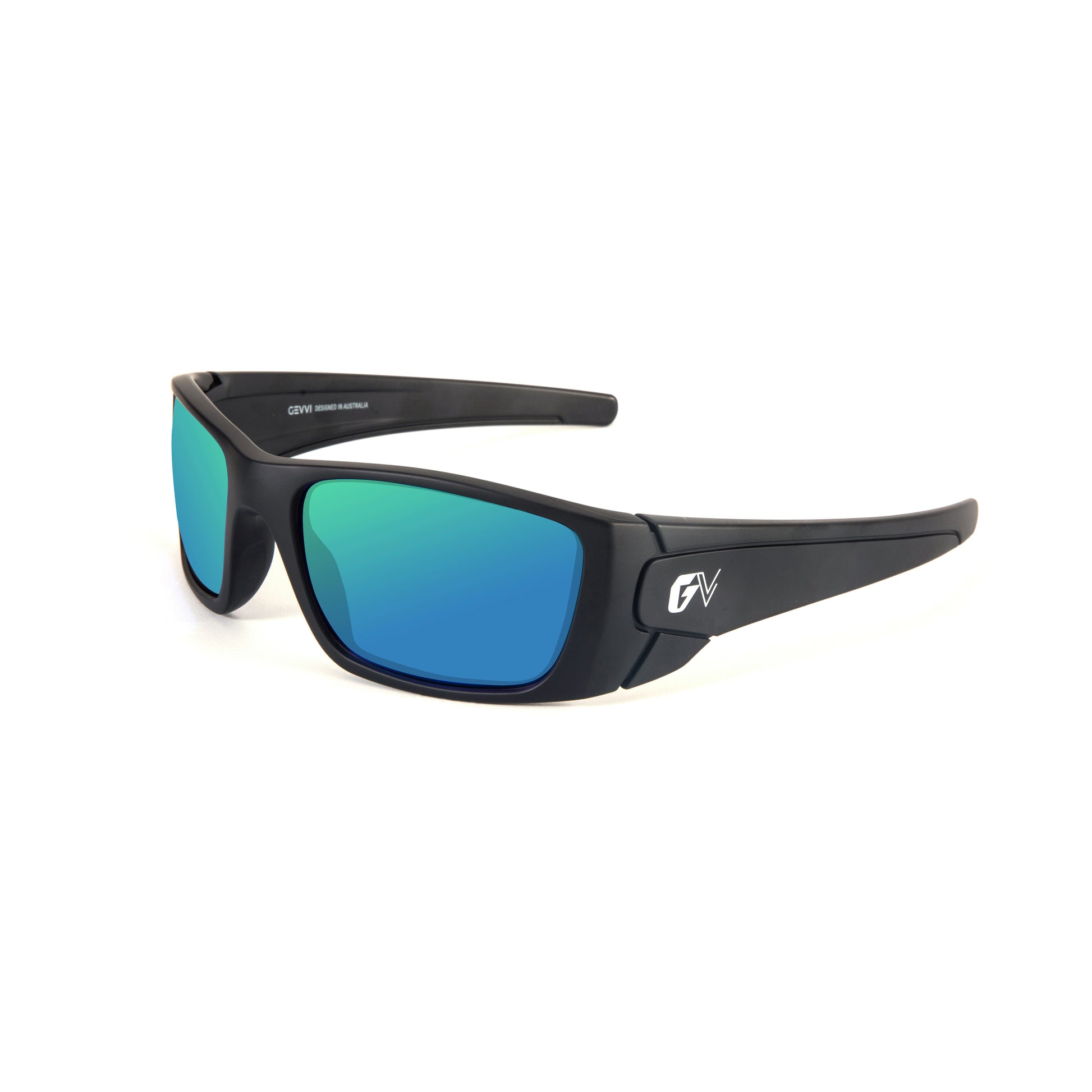 FUELX Matt Black Polarized Sunglasses