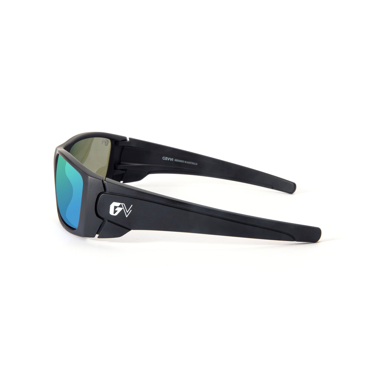 FUELX Matt Black Polarized Sunglasses