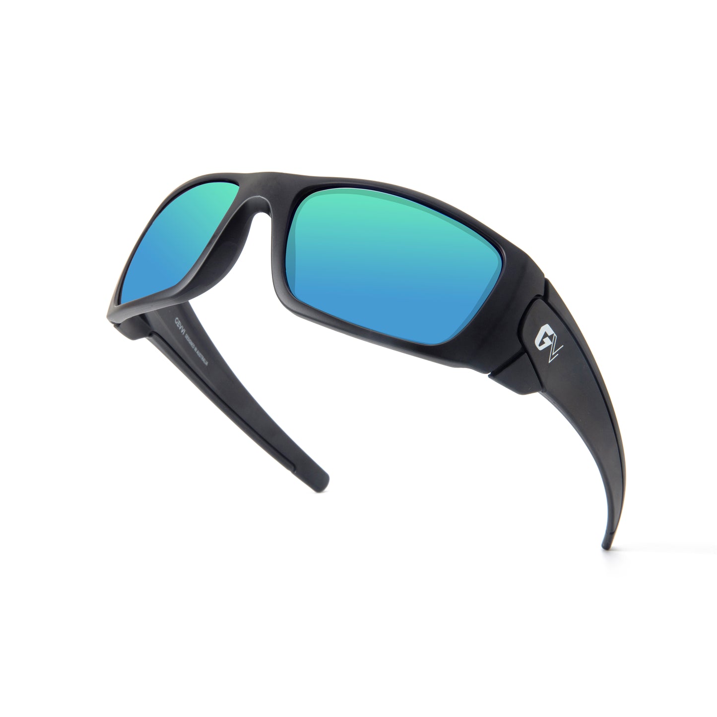 FUELX Matt Black Polarized Sunglasses