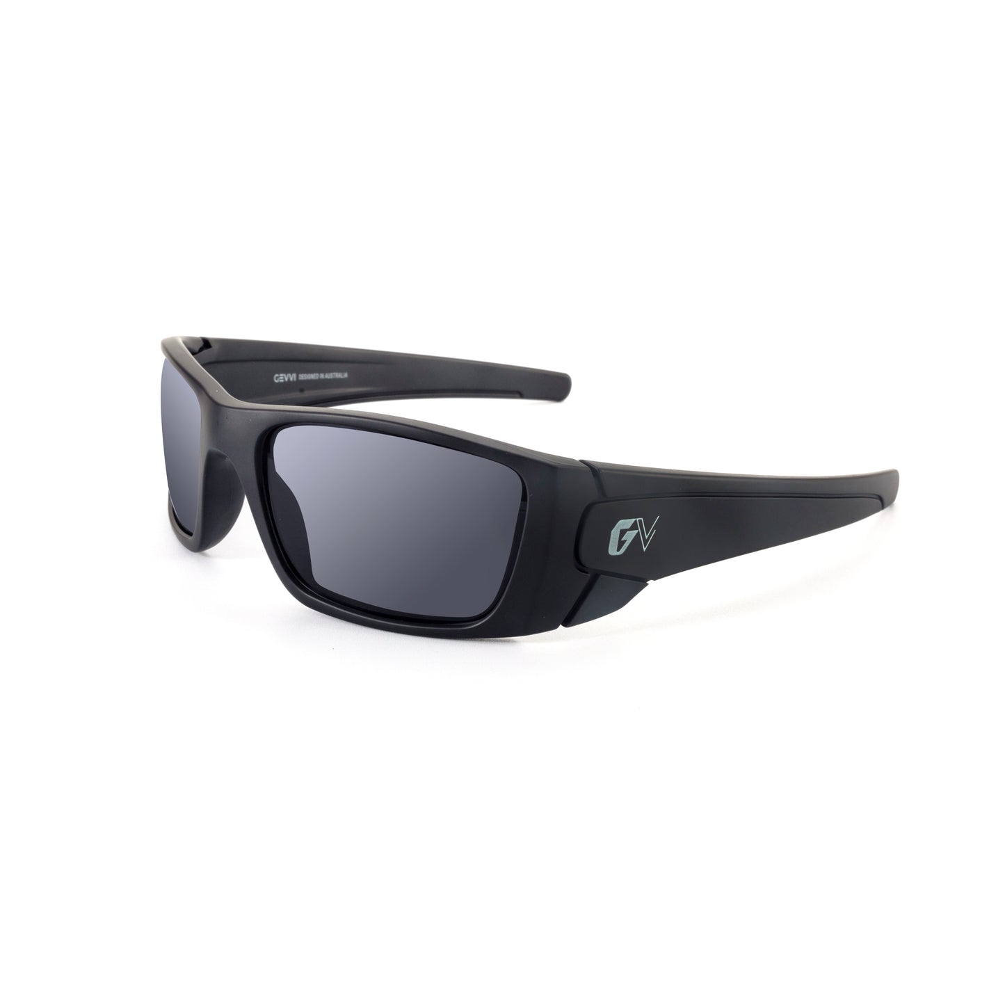 FUELX Matt Black Polarized Sunglasses