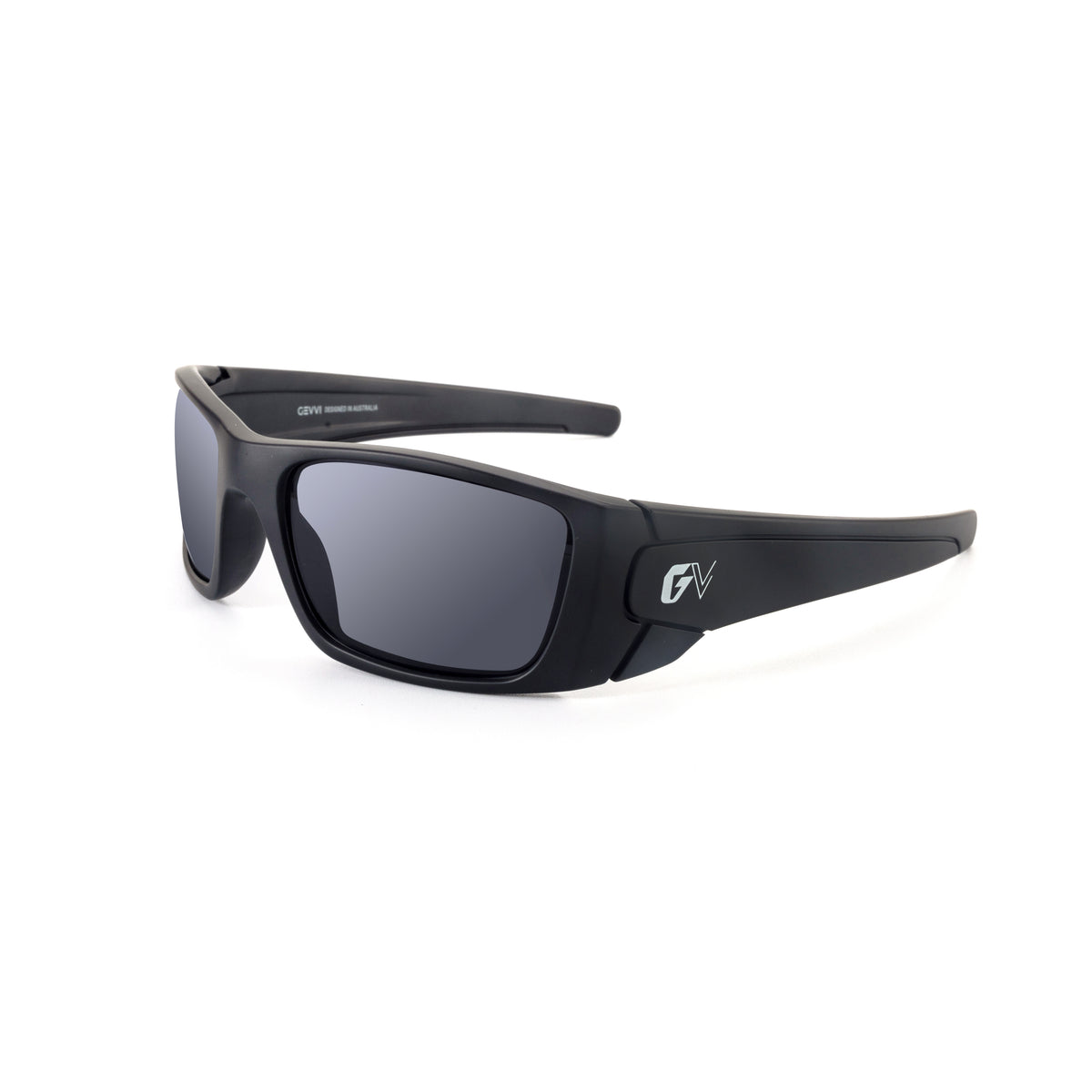 FUELX Matt Black Polarized Sunglasses