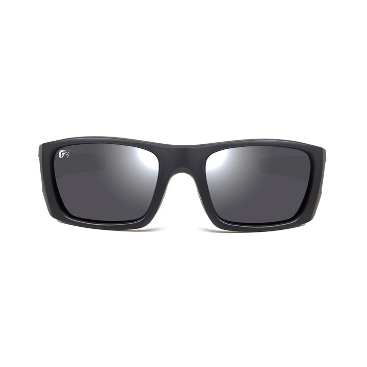 FUELX Matt Black Polarized Sunglasses