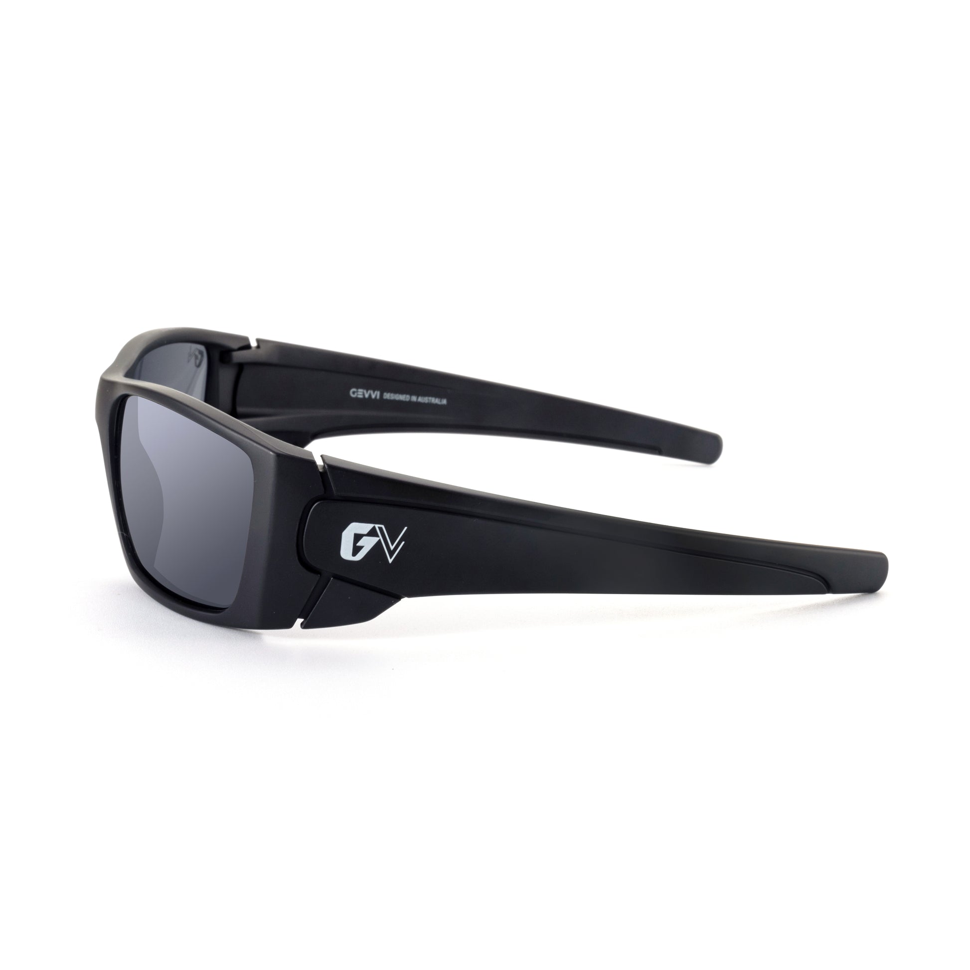 FUELX Matt Black Polarized Sunglasses