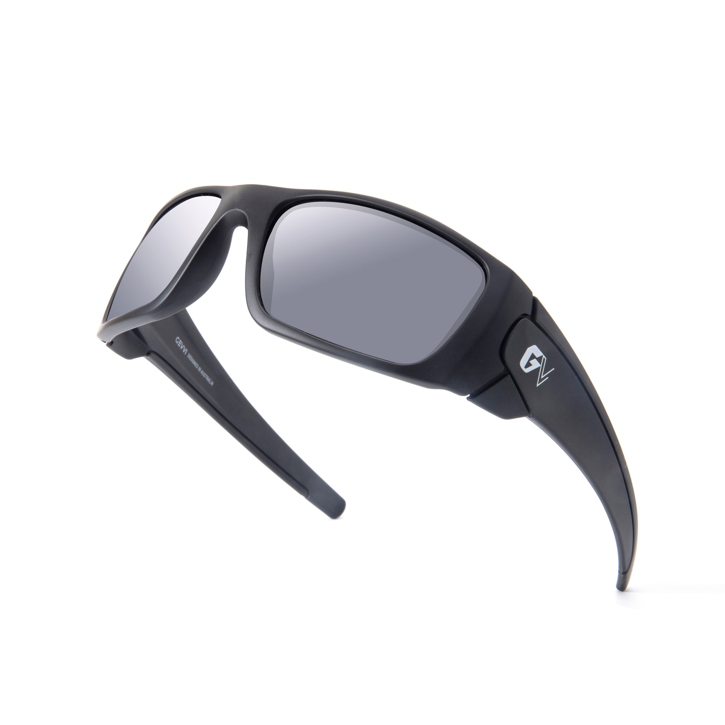 FUELX Matt Black Polarized Sunglasses