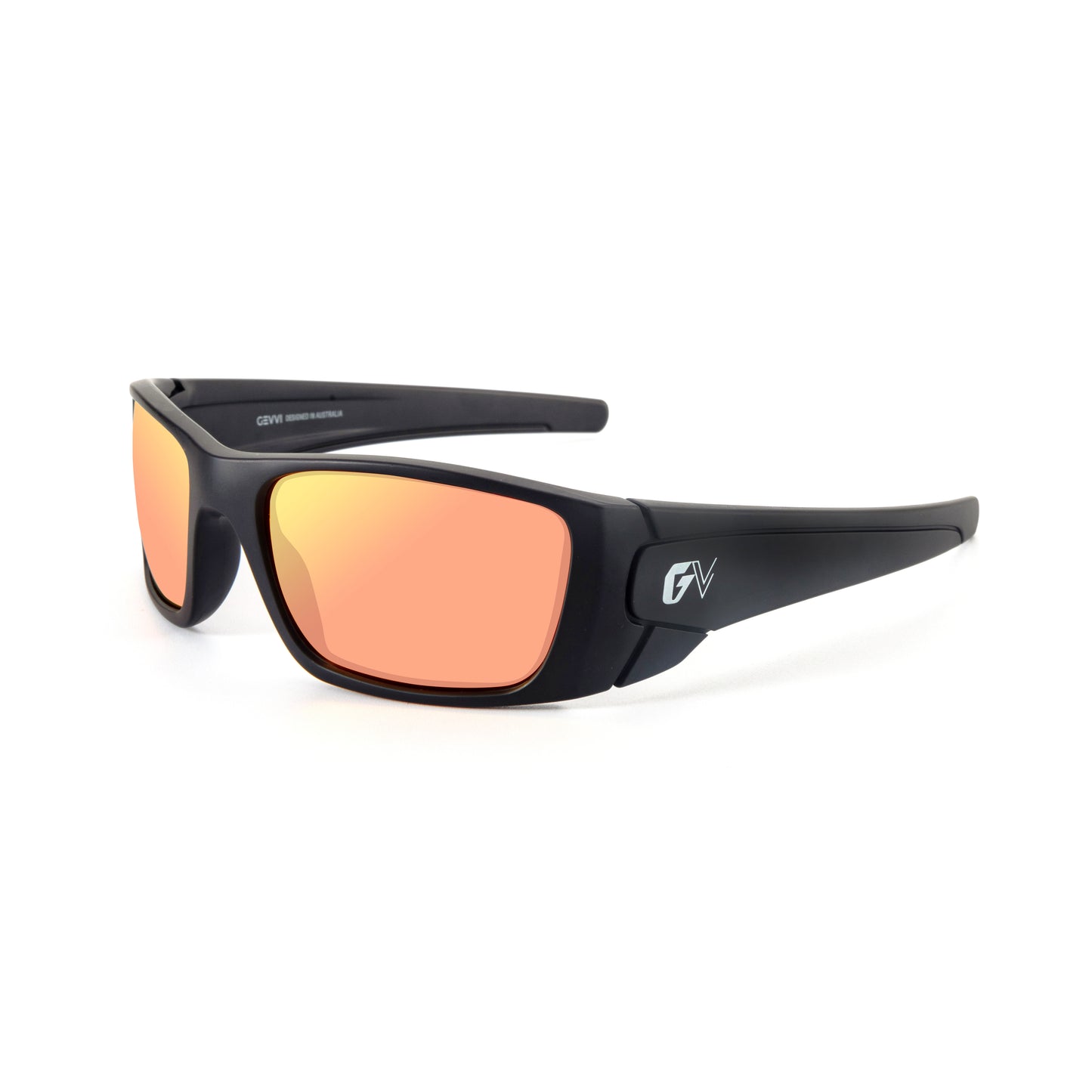 FUELX Matt Black Polarized Sunglasses