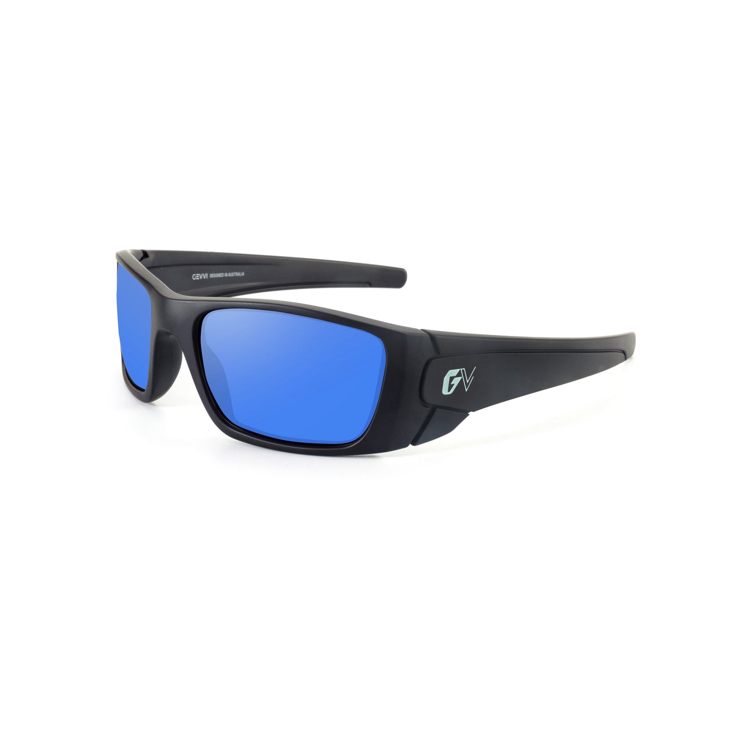 FUELX Matt Black Polarized Sunglasses