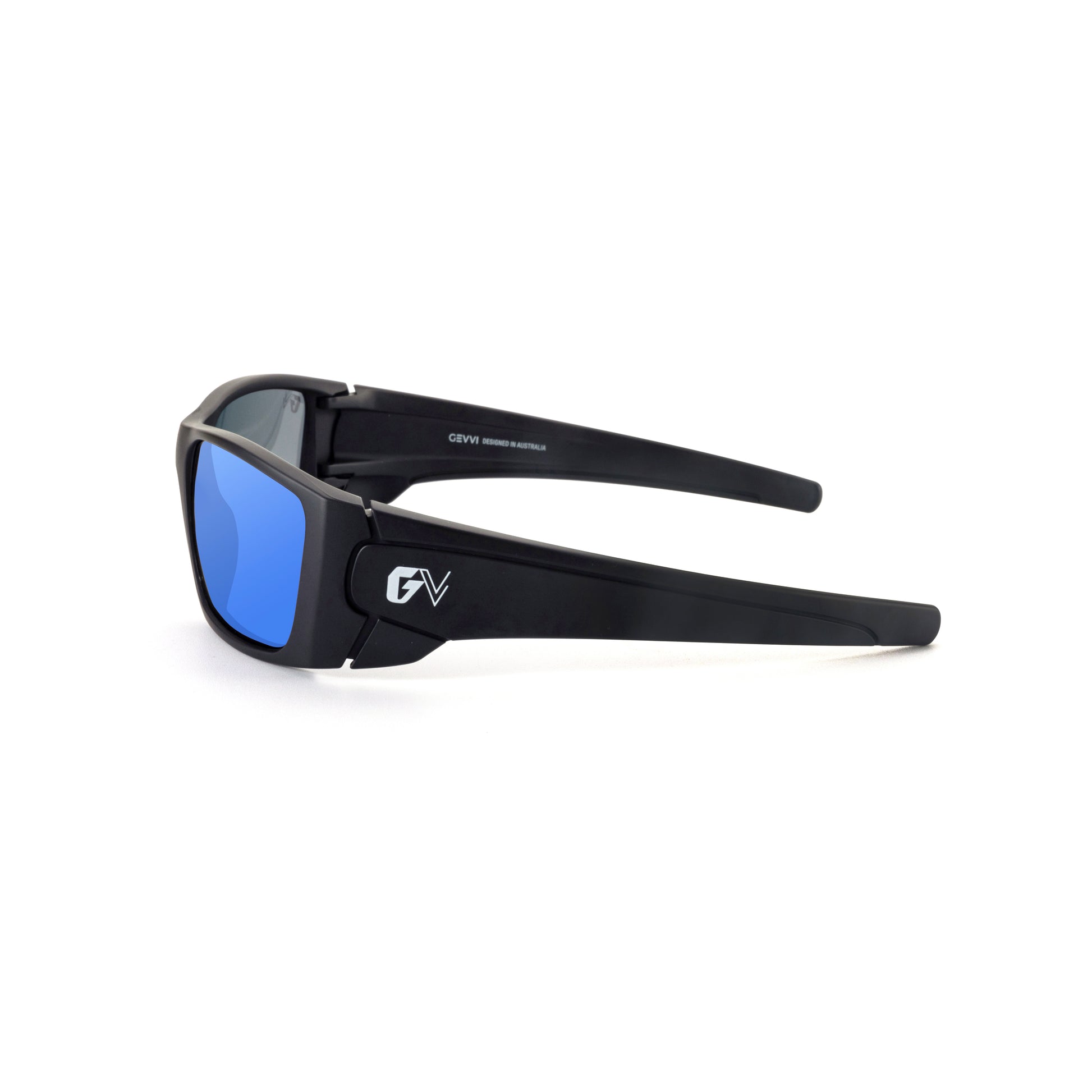 FUELX Matt Black Polarized Sunglasses